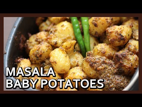 Masala Baby Potatoes | Spicy Aloo Masala | Roasted Baby Potatoes | Airfryer Recipe by Healthy Kadai