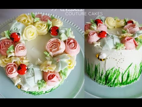 May Flowers Wreath Cake | Mother's Day