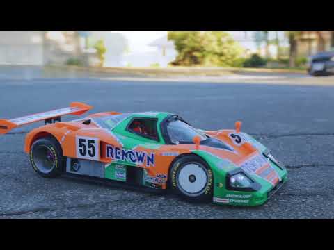 Mazda 787B 3d Printed RC Car