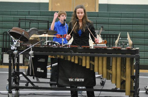 Me playing a Marimba with Steven's grip.JPG