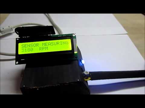 Measure RPM - DIY optical Tachometer