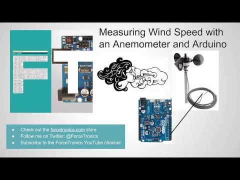 Measuring Wind Speed with an Anemometer and Arduino