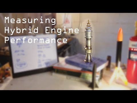 Measuring the Performance of a Hybrid Rocket Engine