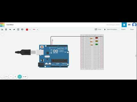 Medhashree / ROBOTICS THIRD SIMULATION / TRAFFIC LIGHT CIRCUIT WIRES CONNECTING .