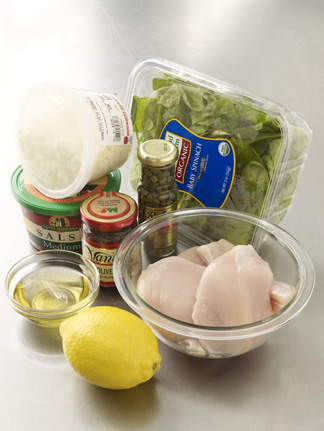 Mediterranean Chicken - Ingredients