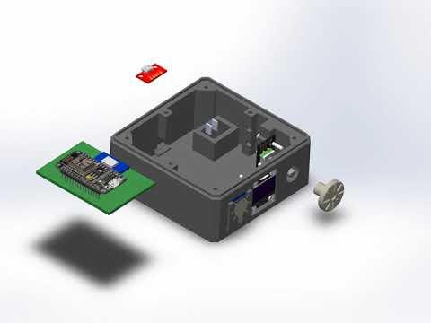 Messaging Lantern Electronics Assembly