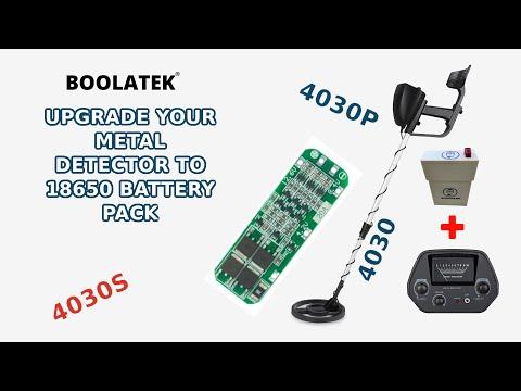 Metal Detector Convertion to 18650 Batteries with 3S 12V BMS