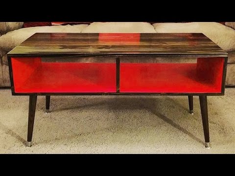 Mid-Century Modern Style Coffee Table Build