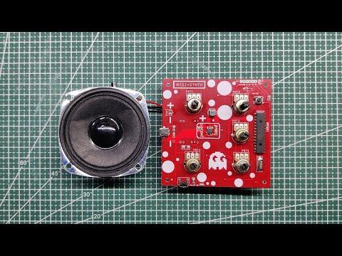 Midi Synth Made from Scratch ATMEGA328PU