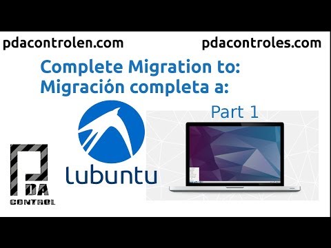 Migration to Complete to Lubuntu  Part 1/2: PDAControl