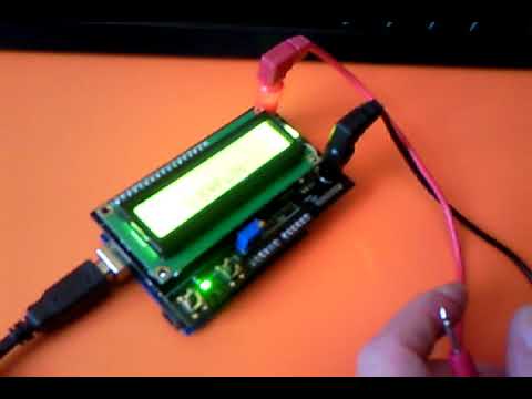 Miliohm meter Arduino shield test