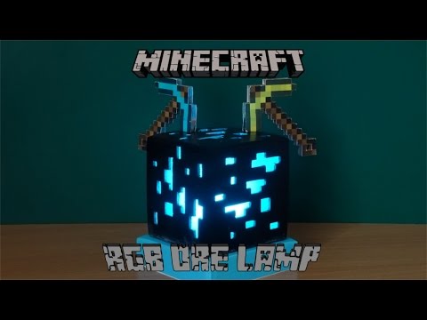 Minecraft RGB ore lamp