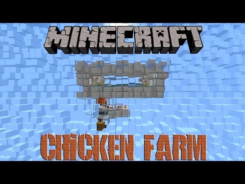 Minecraft Redstone Essentials - Automatic Chicken Farm(COMPACT) | 04