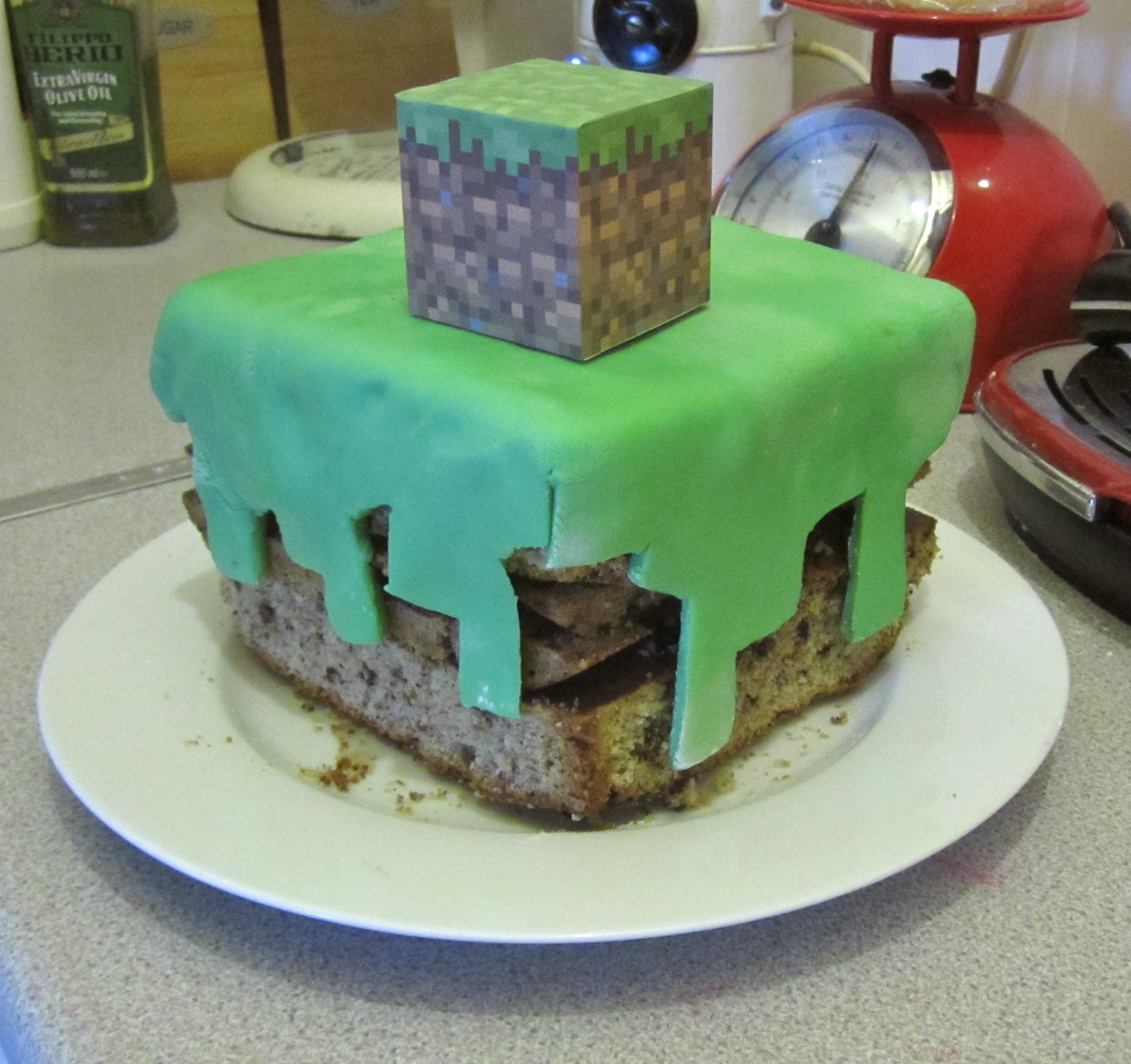 Minecraft cake.JPG