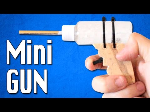 Mini Airgun | Alcohol Mini Gun | DIY Weapons