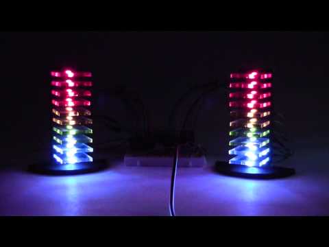 Mini LED Volume Towers (VU Meters)