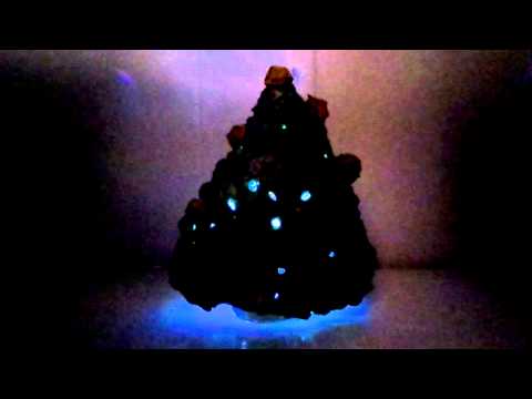 Mini Paper Mache Light-Up Christmas Tree - Video 2