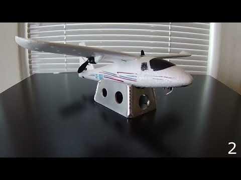 Mini RC Airplane Aluminum Stand Build