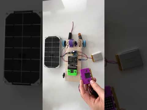 Mini Solar Car Test