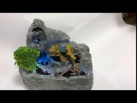 Mini Zen Garden with waterfall