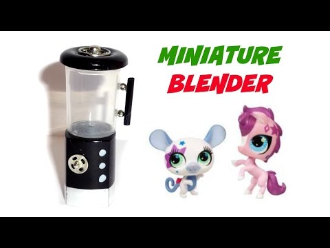 Miniature Dollhouse Blender - DIY LPS Stuff, Crafts &amp;amp; Accessories