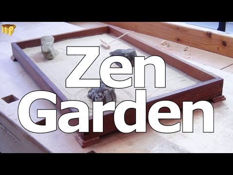 Miniature Japanese Rock Garden / Zen Garden