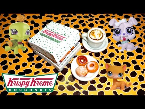 Miniature Krispy Kreme Donuts - DIY LPS Crafts &amp;amp; Doll Crafts