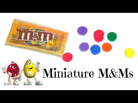 Miniature M&amp;amp;Ms Chocolate - DIY LPS Crafts &amp;amp; Doll Crafts