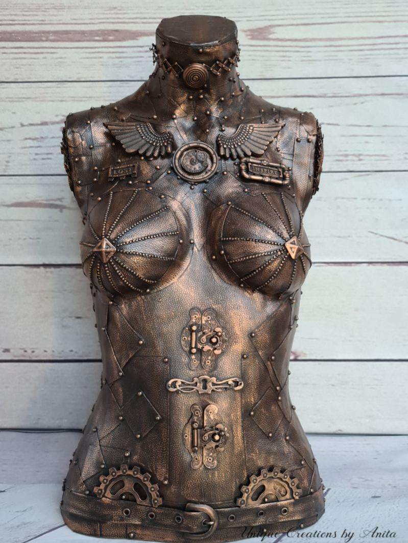 Mixed media Steampunk Mannequin.jpg