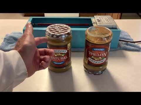 Mixing Natural Peanut Butter using a Rock Tumbler