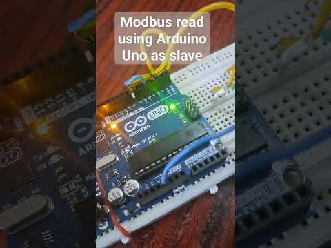 Modbus read using Arduino Uno as slave.