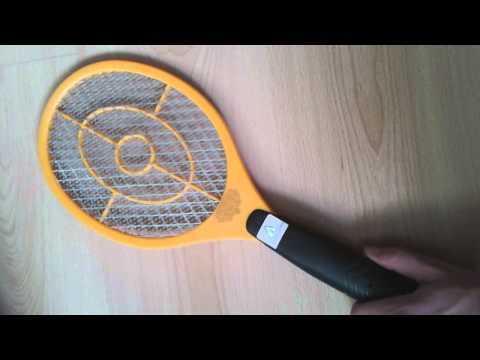 Modded high voltage fly swatter