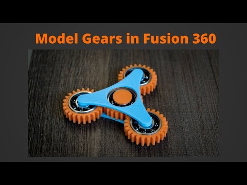 Model Gears in Fusion 360