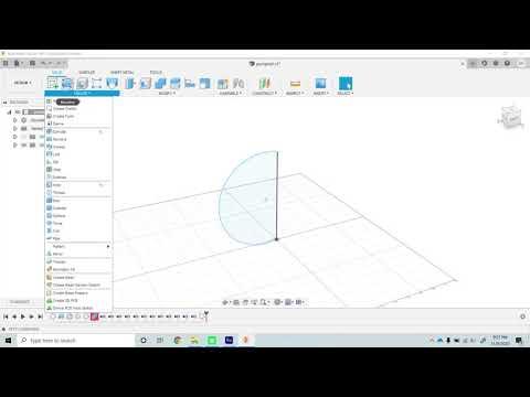 Modeling the Pumpkin in Fusion 360