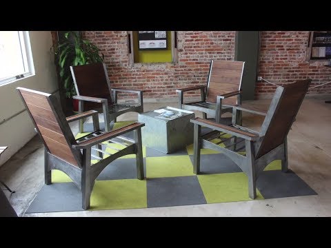 Modern Adirondack office chairs | DIY