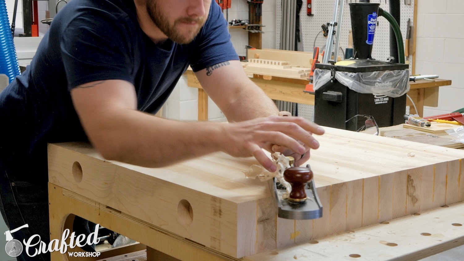 Modern Maple and Steel Coffee Table Part 1 | How To Build - Woodworking  - 13.jpg