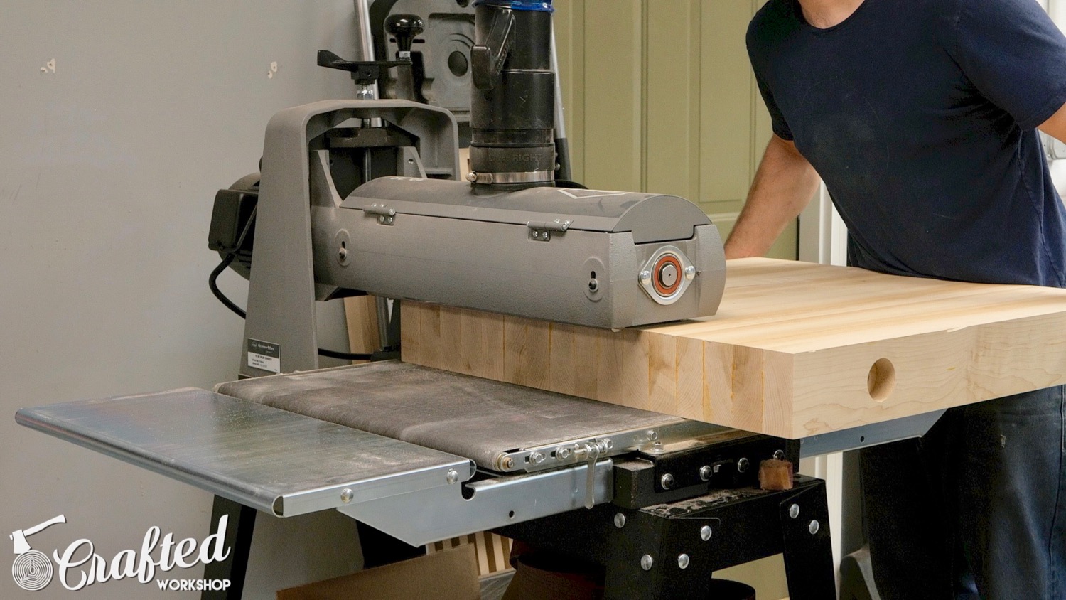 Modern Maple and Steel Coffee Table Part 1 | How To Build - Woodworking  - 14.jpg