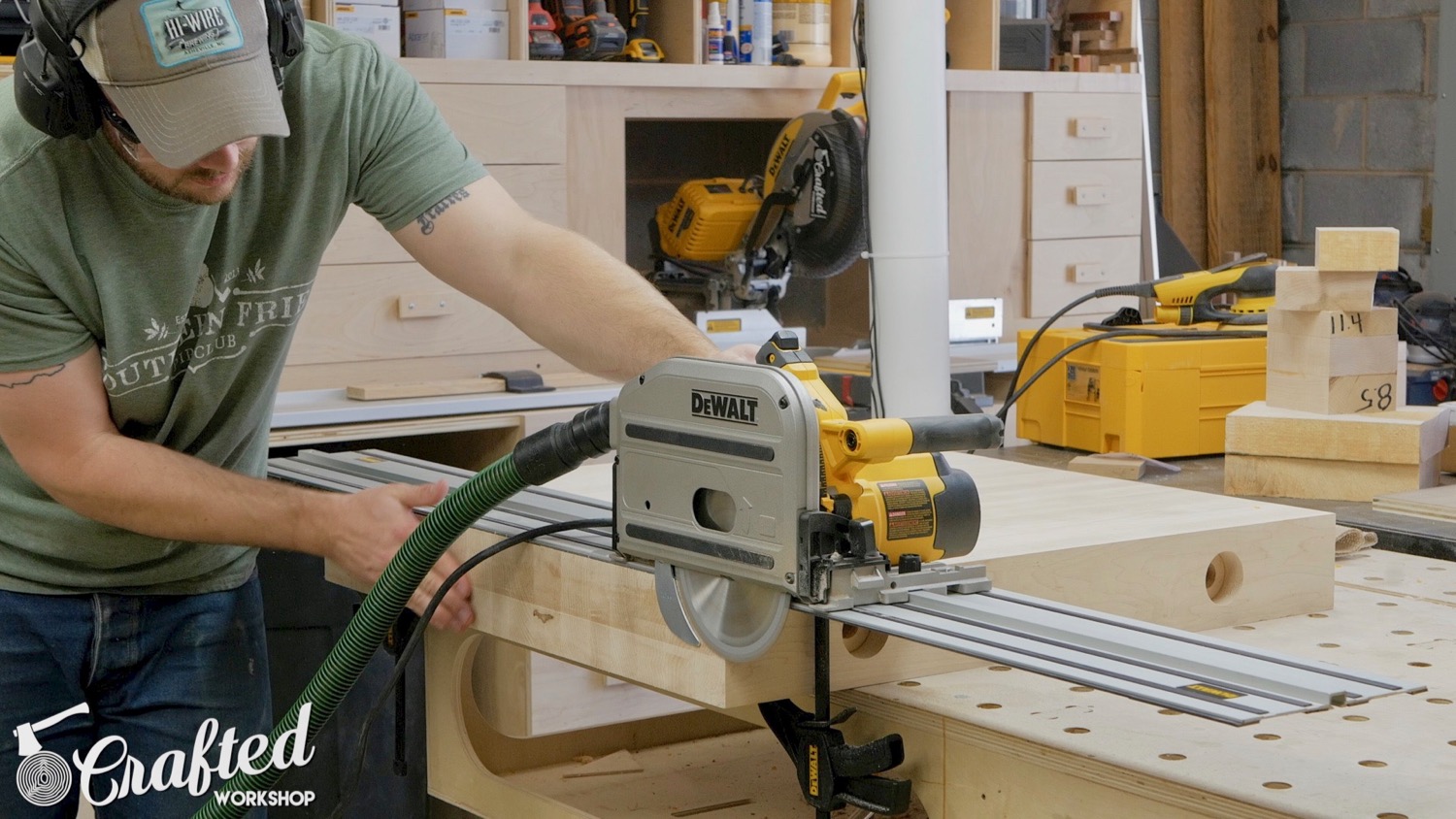 Modern Maple and Steel Coffee Table Part 1 | How To Build - Woodworking  - 15.jpg