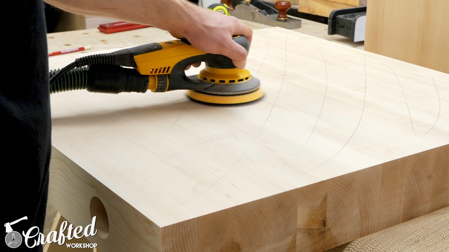 Modern Maple and Steel Coffee Table Part 1 | How To Build - Woodworking  - 16.jpg