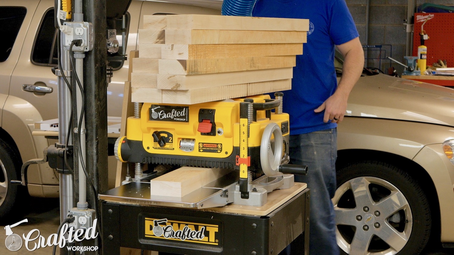 Modern Maple and Steel Coffee Table Part 1 | How To Build - Woodworking  - 6.jpg