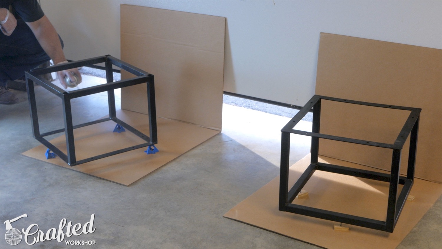 Modern Maple and Steel Coffee Table Part 2 | How To Build - Welding  - 13.jpg
