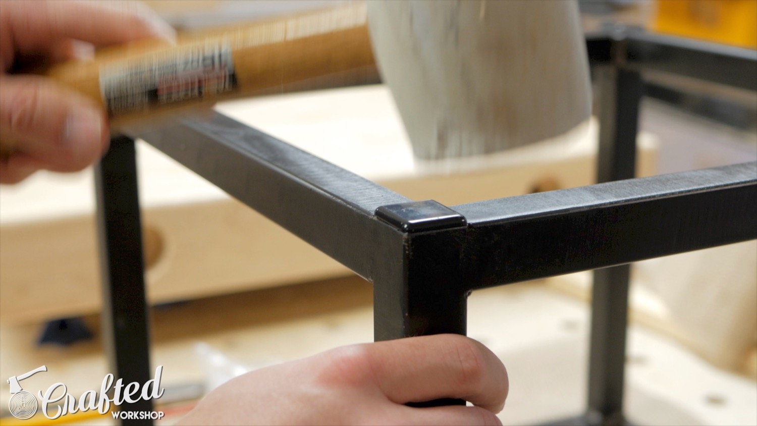 Modern Maple and Steel Coffee Table Part 2 | How To Build - Welding  - 14.jpg