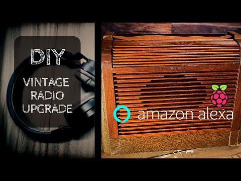 Modernizing an Antique Radio - Alexa + Raspberry Pi Entertainment System