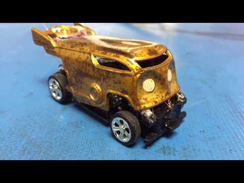 Modify C-3PO Hot Wheels to R/C Hot Wheels