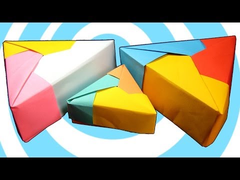 Modular Origami Triangle Box Instructions