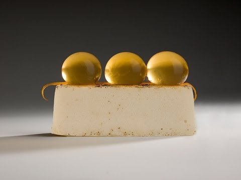 Molecular Gastronomy - Coco-almond Fondant