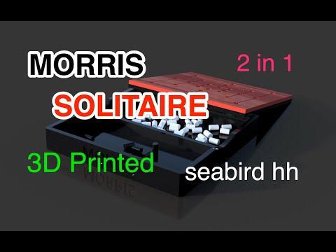 Morris &amp;amp; Solitaire - 2 in 1 - 3D Printed