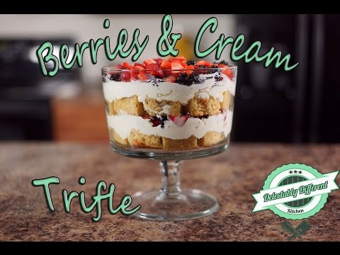 Mother's Day Berries &amp;amp; Cream Gluten Free Trifle DDK EP 27