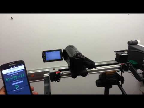 Motorized Camera Slider Test 1