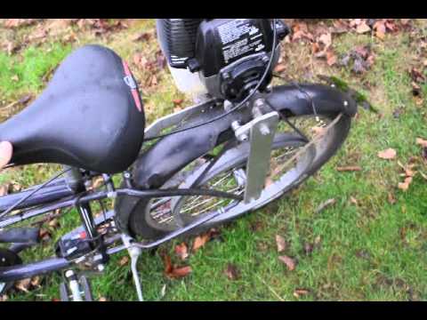 Motorized bicycle damage